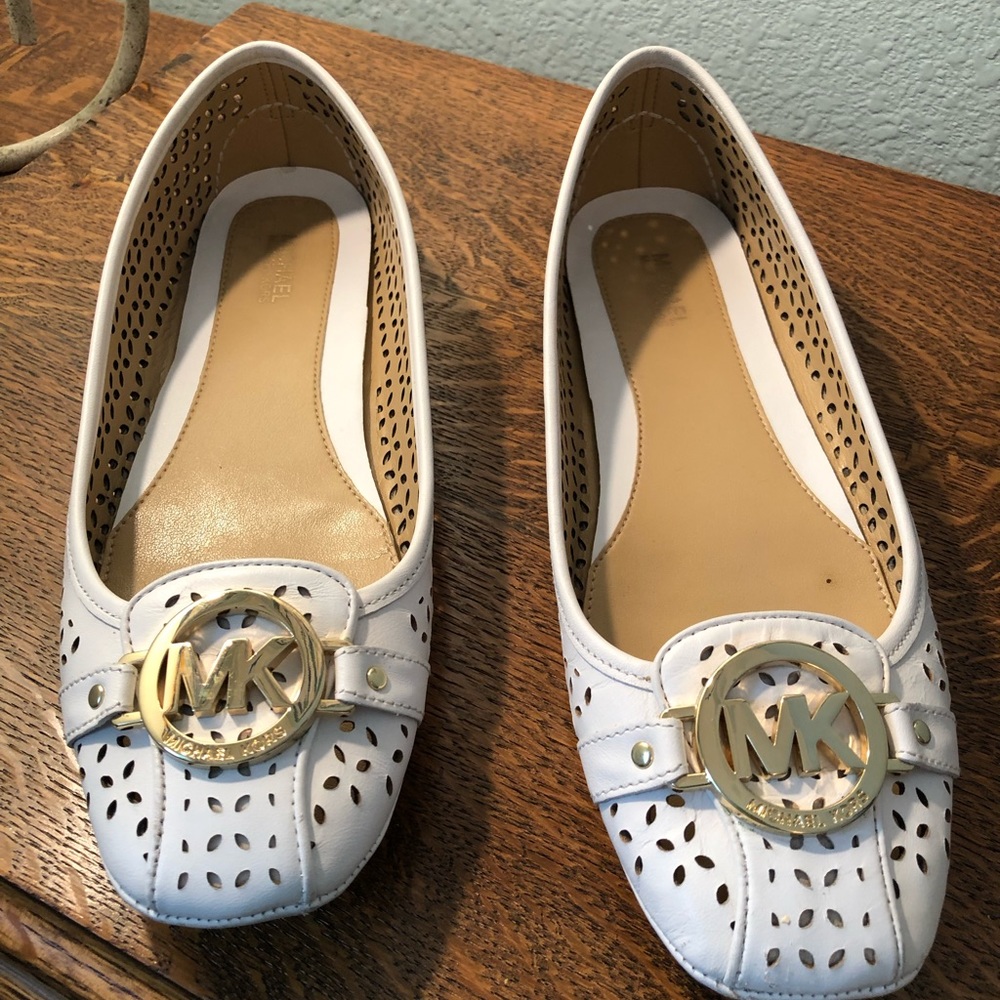 Shoes, white, Michael Kors 8.5M